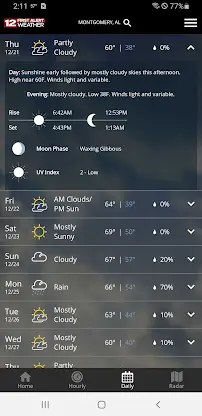 WSFA First Alert Weather screenshot 3