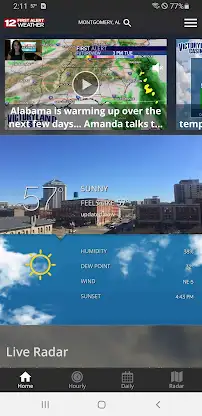 WSFA First Alert Weather screenshot 1