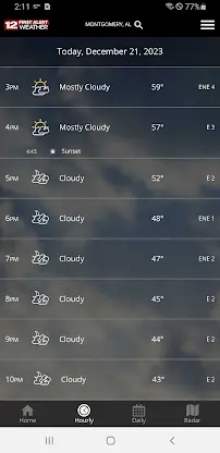 WSFA First Alert Weather screenshot 2