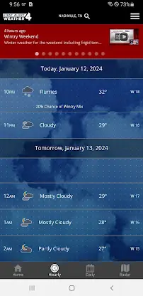 WSMV 4 FIRST ALERT Weather screenshot 2