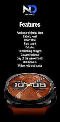 Hexagon Watchface — NDW060 screenshot 5