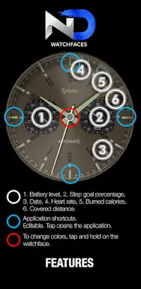 Luxury Watchface — NDW058 screenshot 8