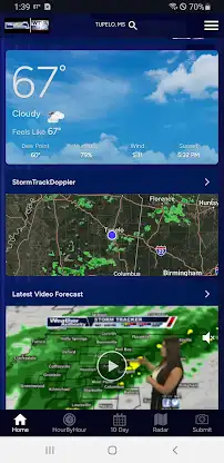 WTVA Weather screenshot 1