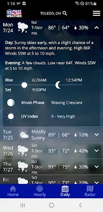 13abc First Alert Weather screenshot 3