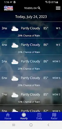 13abc First Alert Weather screenshot 2