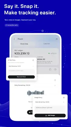 Finch: AI Expense & Budget screenshot 2