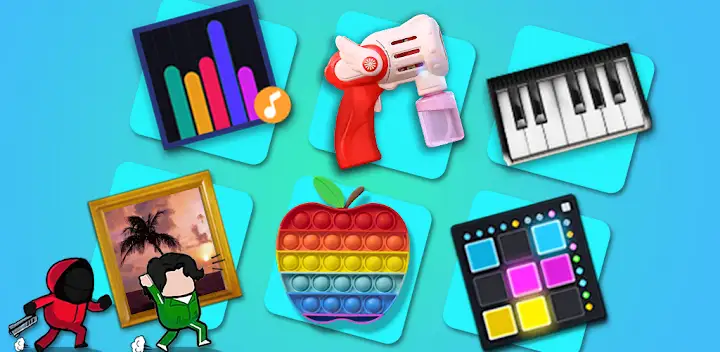 Antistress relaxing toy game — Android game banner