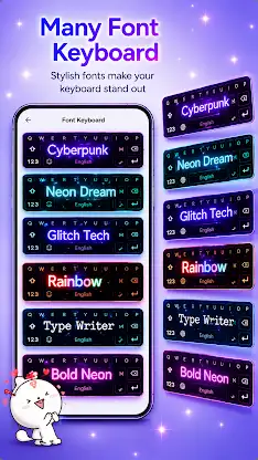 LED Keyboard - Neon, RGB Theme screenshot 4