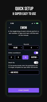 Workout Timer by KBMH screenshot 2