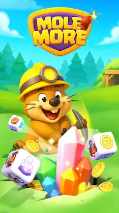 Mole More: Idle Gem Tycoon screenshot 1