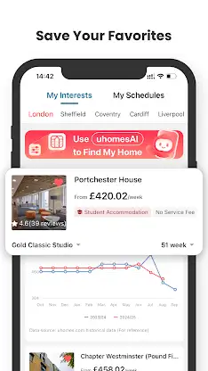 uhomes.com:Home for students screenshot 3