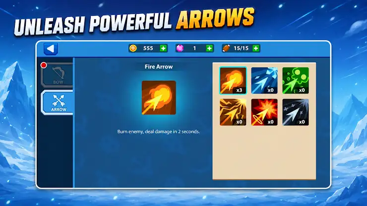 Stickman Archer: Bowmaster War screenshot 6