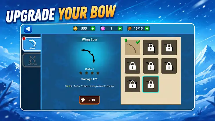 Stickman Archer: Bowmaster War screenshot 4