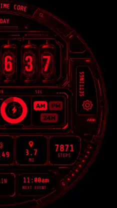 Atomic Time Core Watch Face screenshot 3
