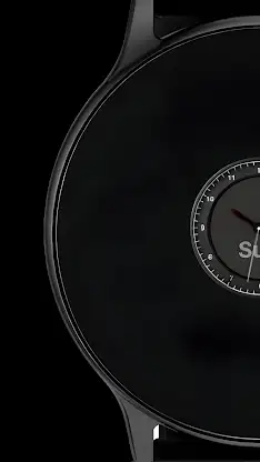 BLACK CALM Watch Face screenshot 2