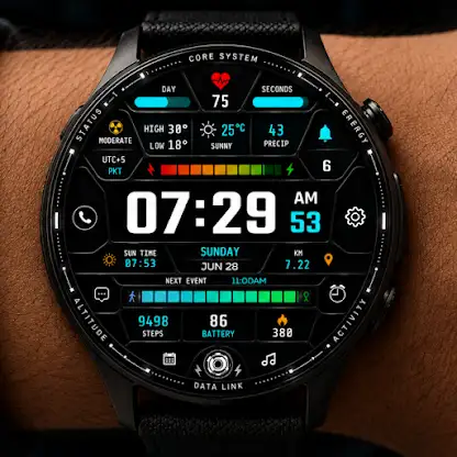 Cipher 0̸x Mission Watch Face screenshot 1