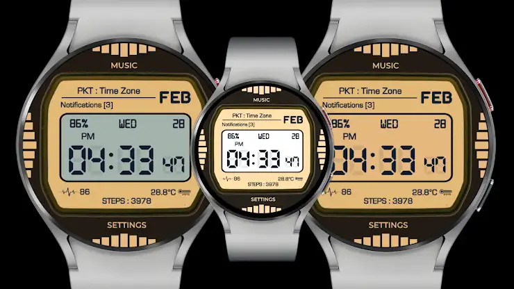 Gold Luxury Watch Face screenshot 4