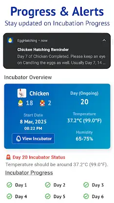 Egg Hatching Manager Plus screenshot 2