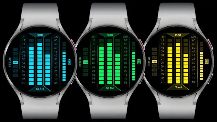LED Sci-Fi Watch Face screenshot 4
