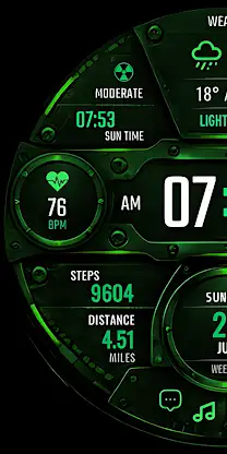 Mission Control Watch Face screenshot 2
