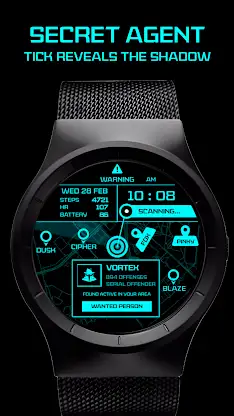 Spy Watch Face screenshot 1