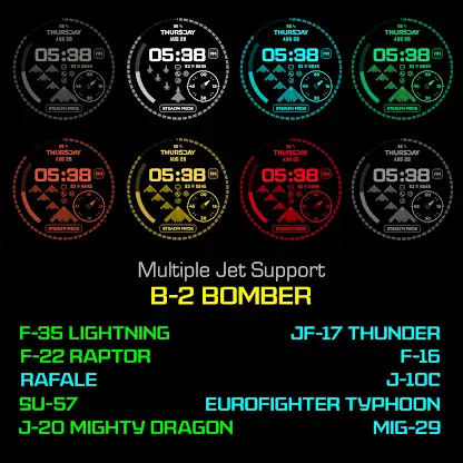 Stealth Strike Watch Face screenshot 2