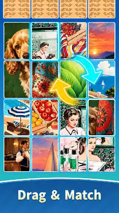 Photo Drop Puzzle screenshot 2