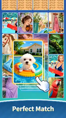 Photo Drop Puzzle screenshot 1