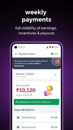 Zepto Delivery Partner App screenshot 6