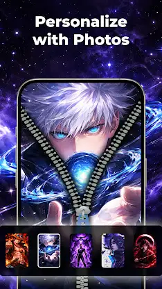 Zipper Lock: Wallpaper Themes screenshot 4