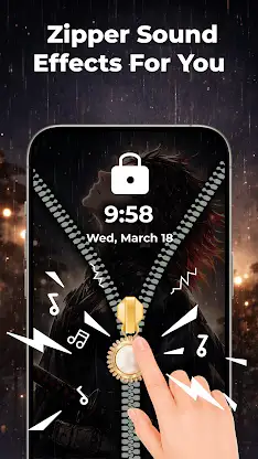 Zipper Lock: Wallpaper Themes screenshot 5