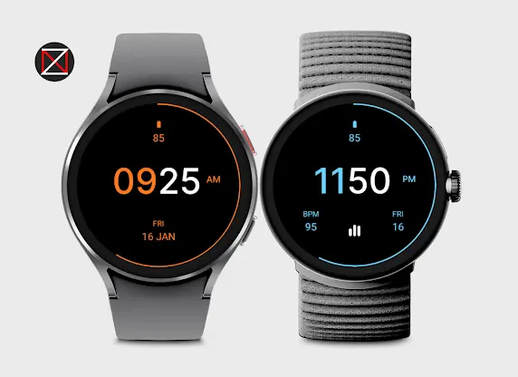 Black Pro Watch Face screenshot 3