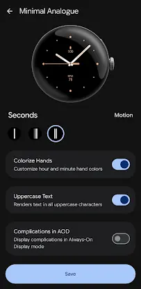 Minimal Analogue Watch Face screenshot 5