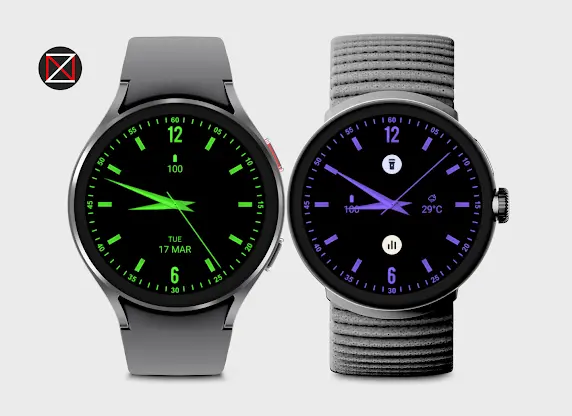Minimalist Analog D Watch Face screenshot 3
