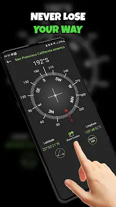 Digital Compass for Android screenshot 1