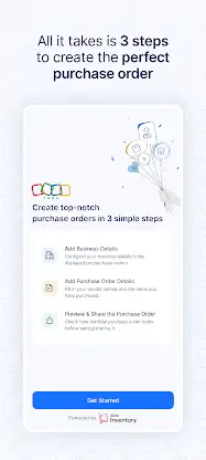 Purchase Order Generator -Zoho screenshot 1