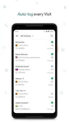 Zoho SalesIQ - Live Chat App screenshot 2