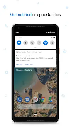 Zoho SalesIQ - Live Chat App screenshot 4