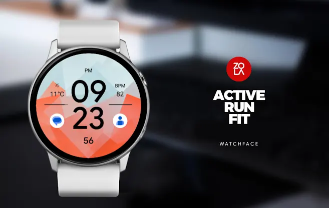 Active Run Fit Watch Face screenshot 1