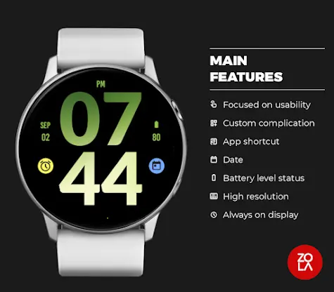 Army Green Watch Face screenshot 2