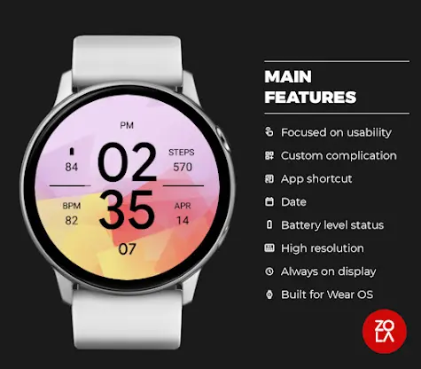 Beauty Pink Pro Watch Face screenshot 2