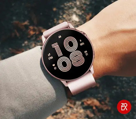 Beauty Rose Gold Watch Face screenshot 3