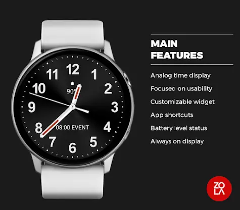 Casual Analog Watch Face screenshot 2