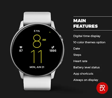 Skinny Watch Face screenshot 2