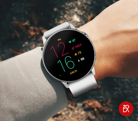 Super Color Minimal Watch Face screenshot 3