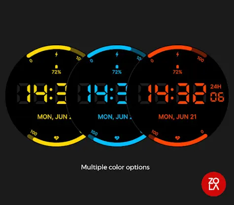 Super Digital Watch Face screenshot 3