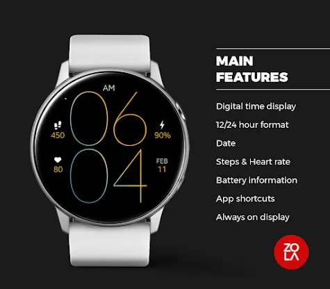 Yellow Light Pro Watch Face screenshot 2