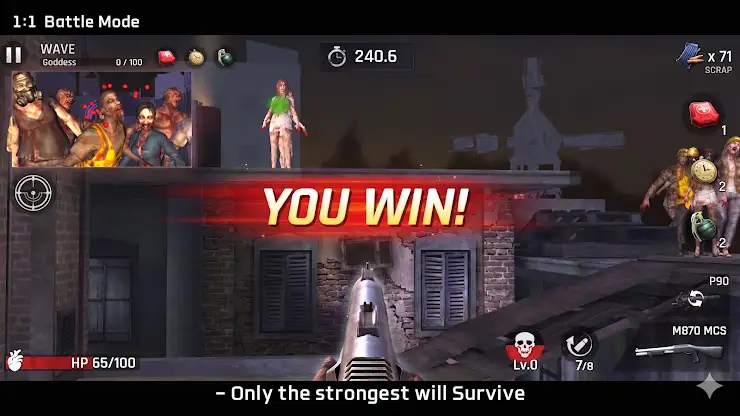 Zombie hunter : 28Days screenshot 4