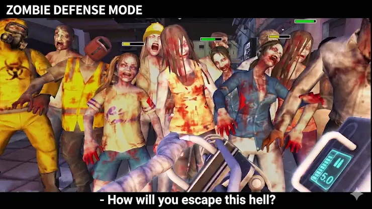 Zombie hunter : 28Days screenshot 2