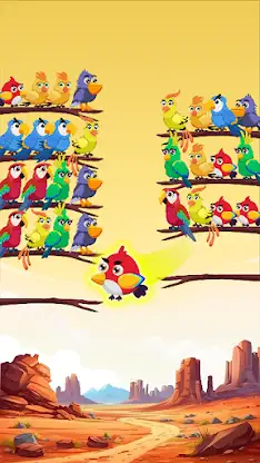 Bird Sort：Color Sort Puzzle！ screenshot 3